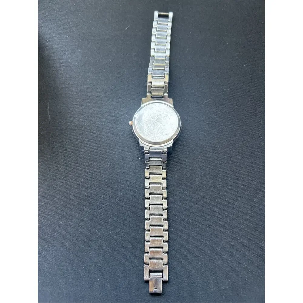 Silver Tone Rhinestones Women’s Quartz Watch
